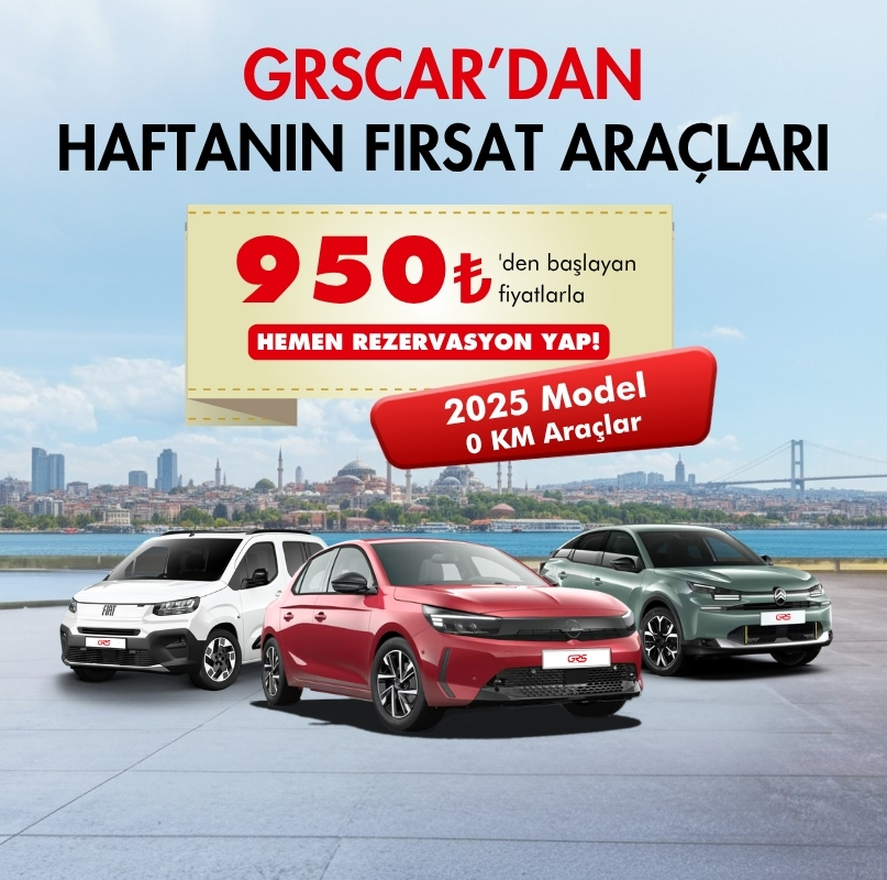 GRSCAR ile Haftanın Fırsat Araçları!