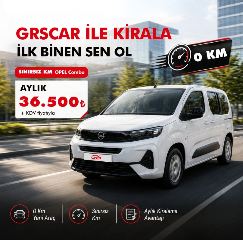 Sınırsız Kilometre ile İlk Binen Sen Ol !